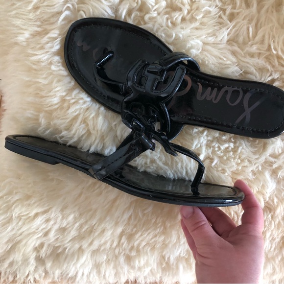 Sam Edelman Black Dressy Slides - Picture 3 of 6